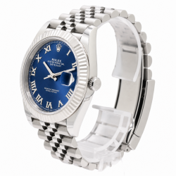 Rolex Datejust 41MM 126334 Blue Roman Dial Watch
